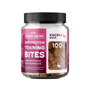 WIEJSKA ZAGRODA Monoprotein training bites Duck - skanėstas šuniui - 150g