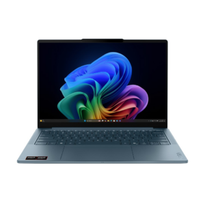 Lenovo Yoga Slim 7 14AKP10 Copilot+ PC AMD Ryzen AI 5 340 Knyginis kompiuteris 35,6 cm (14") WUXGA 16 GB LPDDR5x-SDRAM 512 GB SSD Wi-Fi 7 (802.11be) Windows 11 Home Žalsvai mėlyna - Image 1