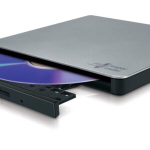 Hitachi-LG Slim Portable DVD-Writer optinių diskų įrenginys DVD±RW Sidabras - Image 3