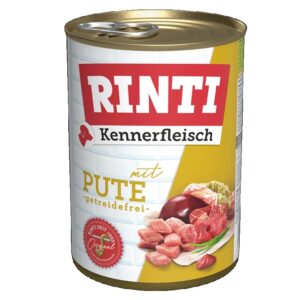 RINTI Kennerfleisch Turkey - drėgnas ėdalas šunims - 400g
