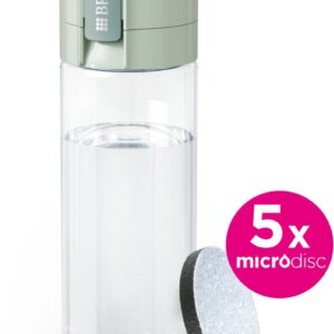 Brita Vital Filtruojantis butelis 0,6 l Pastelinė žalia - Image 2