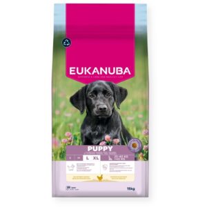 EUKANUBA Puppy L XL Rich in chicken - sausas maistas šunims - 15kg