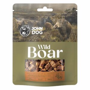 JOHN DOG Wild Boar - skanėstas šuniui - 200g