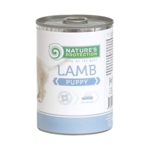 NATURE'S PROTECTION Puppy Lamb - šlapias maistas šuniukams - 400 g