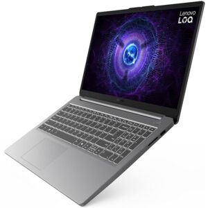 Nešiojamas kompiuteris LENOVO LOQ 15IAX9E i7 / 16GB / 512GB SSD / 15,6 FHD IPS / NVIDIA GeForce RTX 4050 / Windows 11 Home / US išdėstymas / (Luna Grey) - Image 5