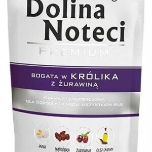 DOLINA NOTECI Premium Rich in rabbit with cranberries - Šlapias maistas šunims - 500 g