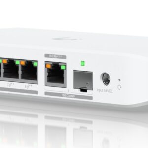 Ubiquiti UniFi Flex 2.5G PoE Valdomas L2 2.5G Ethernet (100/1000/2500) Maitinimas per Eternetą (PoE) Stalinis / tvirtinamas prie sienos Balta