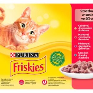 Friskies Mix mėsa - Šlapias kačių maistas - 12 x 85 g - Image 2