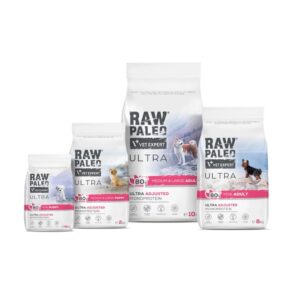 RAW PALEO Ultra Pork Medium & Large Puppy - sausas maistas šunims - 10kg - Image 3