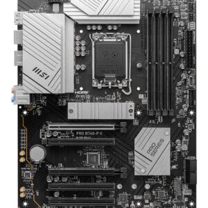 MSI PRO B760-P II pagrindinė plokštė Intel B760 LGA 1700 ATX - Image 2