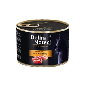 DOLINA NOTECI Premium Rich in duck - šlapias kačių maistas - 185g
