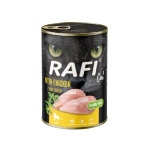 RAFI Cat Adult with chicken  - šlapias kačių maistas - 400g