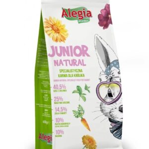 ALEGIA Junior Natural - triušių maistas - 650g