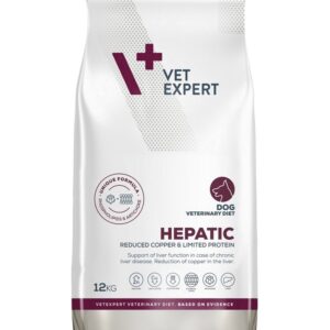 VET EXPERT Veterinary Diet Hepatic Dog - sausas šunų maistas - 12kg