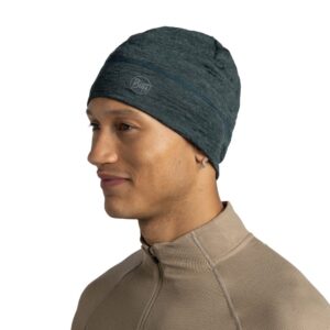 Buff Lightweight Merino Wool Beanie Kepurė Žalias - Image 3