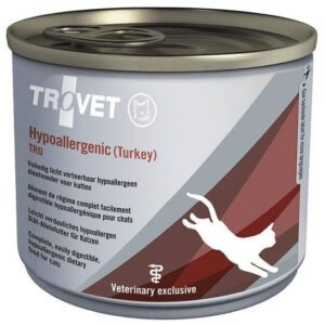 TROVET Hypoallergenic TRD with turkey - drėgno kačių ėdalo - 200g