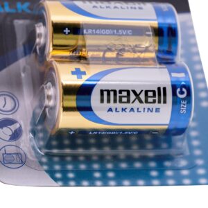 Maxell 162184 buitinė baterija Vienkartinė bateria LR14 Šarminis 2 vnt - Image 3