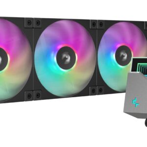 DeepCool LT360 ARGB Procesorius Universalusis skystinis aušintuvas 12 cm Juoda 1 vnt