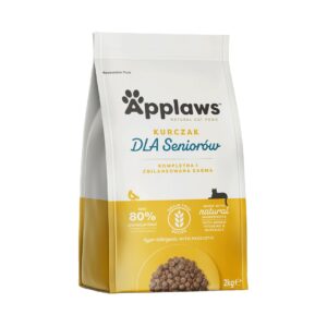 APPLAWS Senior Chicken - sausas kačių maistas - 2kg