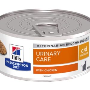 HILL'S Feline c/d Urinary Care Stew with Chicken - drėgno kačių ėdalo - 82 g