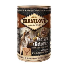 CARNILOVE Wild Wet Venison & Reindeer - drėgnas ėdalas šunims - 400g
