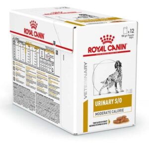 ROYAL CANIN Dog Urinary S/O Moderate Calorie - drėgnas ėdalas šunims - 12 x 100g