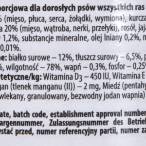 DOLINA NOTECI Premium Rich in chicken - Šlapias maistas šunims - 400 g - Image 3
