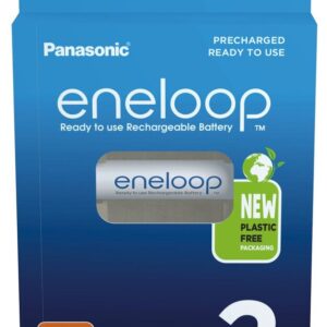 Įkraunamos baterijos PANASONIC ENELOOP AAA 800 mAh 2 szt (BK-4MCDE/2CP)