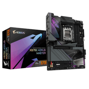 Gigabyte X870E AORUS Master motherboard, Socket AM5, AMD X870E, ATX, DDR5