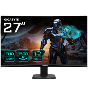 GIGABYTE GS27FC kompiuterio monitorius 68,6 cm (27") 1920 x 1080 pikseliai „Full HD“ LCD Juoda - Image 1