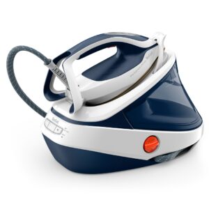 Tefal Pro Express Ultimate II GV9712 3000 W 1,2 L Pado plokštė „Durilium Airglide“ Mėlyna, Balta