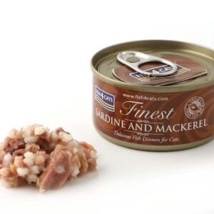 FISH4CATS Sardine and mackerel - šlapias kačių maistas - 70g - Image 2