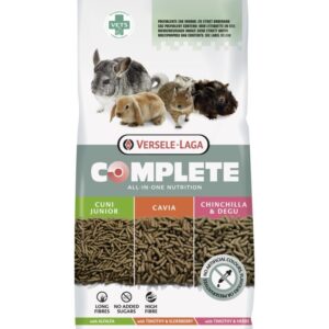 VERSELE LAGA Complete Chinchilla Degu - Maistas jūrų kiaulytėms ir šinšiloms - 8 kg
