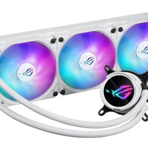 ASUS ROG Strix LC III 360 ARGB White Edition Procesorius Aušinimo skysčiu rinkinys 12 cm Balta - Image 2