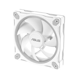 ASUS Prime MR120 Fan ARGB White Kompiuterio korpusui Ventiliatorius 12 cm Balta - Image 3