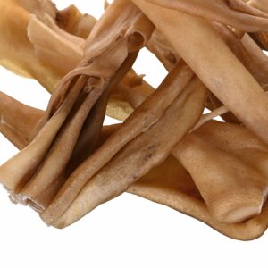 PETITTO Dried beef skin - skanėstas šuniui - 1kg - Image 3