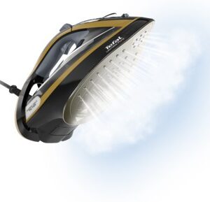 Tefal FV9865E0 lygintuvas Sauso ir garų tipo lygintuvas „Durilium Autoclean“ padas 3000 W Juoda, Auksas - Image 3