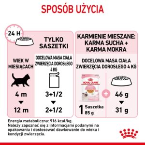 Royal Canin FHN Kitten Instinctive in sauce - drėgnas maistas kačiukams - 12x85g - Image 2