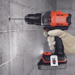 18 V BCD383D2TA BLACK+DECKER gręžtuvas/suktuvas - Image 3