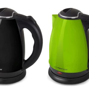 Esperanza EKK113W elektrinis virdulys 1,8 L Juoda, Balta 1800 W - Image 3