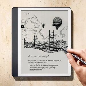 Ebook Naujasis „Kindle Scribe“ - 2024 m. laidos 10,2 colių neapakinamas 64GB „Wi-Fi“ (be užrakinto ekrano reklamų) su „Premium Pen Tungsten“ rašikliu - Image 2