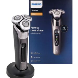 Philips X9002/10 skustuvas vyrams Rotorinis skustuvas Apkarpymo mašinėlė Pilka