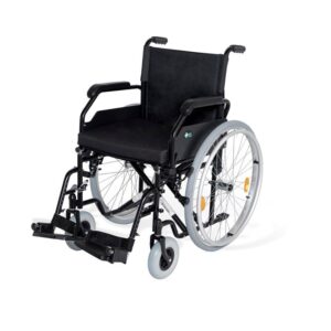 Plieninis neįgaliojo vežimėlis RF-1 Cruiser Juodas 48cm - Image 3