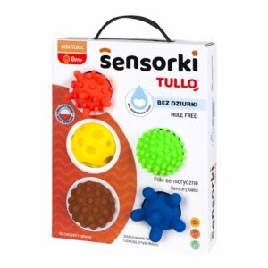 Sensoriniai kamuoliukai be skylučių TULLO 5 vnt. - Image 3