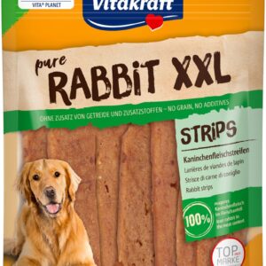 VITAKRAFT Pure Rabbit Strips - skanėstas šuniui - 250 g