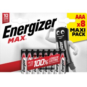 BATERIJOS ENERGIZER MAX AAA LR03 /8 ECO - Image 2