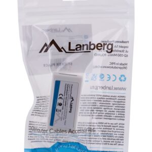 Lanberg AD-RJ45-RJ45-OU6 tinklo dalytuvas Balta - Image 3
