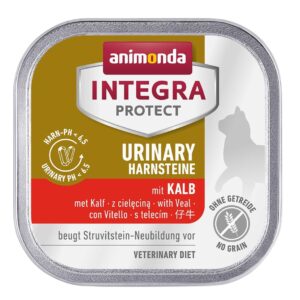 ANIMONDA Integra Protect Adult Urinary Struvit Veal - šlapias kačių maistas - 100g