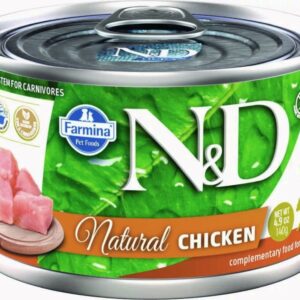 FARMINA N&D Cat Natural Chicken - drėgnas kačių maistas - 140 g