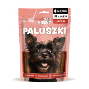 PAN MIĘSKO Sticks Rabbit - skanėstas šuniui - 100g